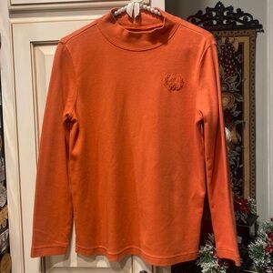 Vintage Blair Burnt Orange Long Sleeve Turtleneck
